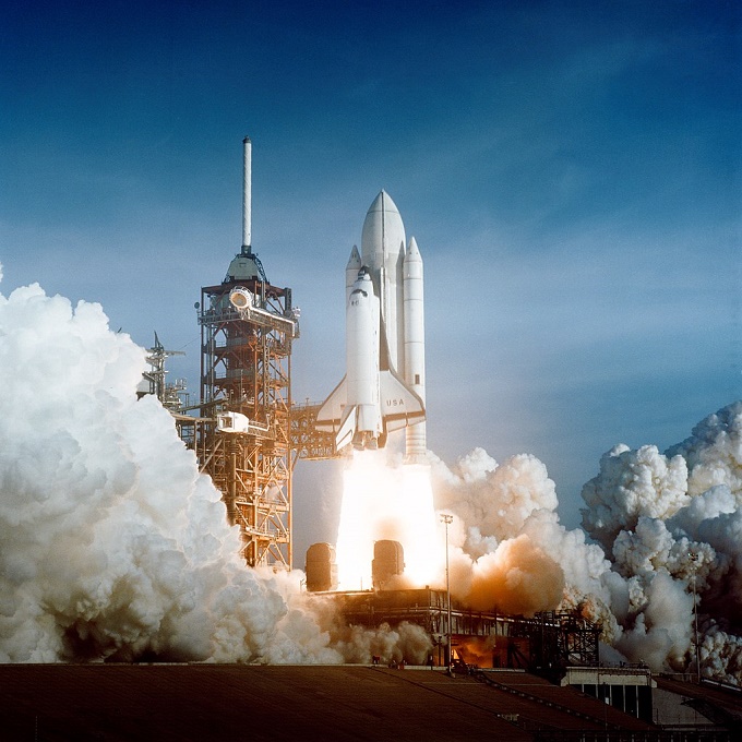 launch of the first Space Shuttle