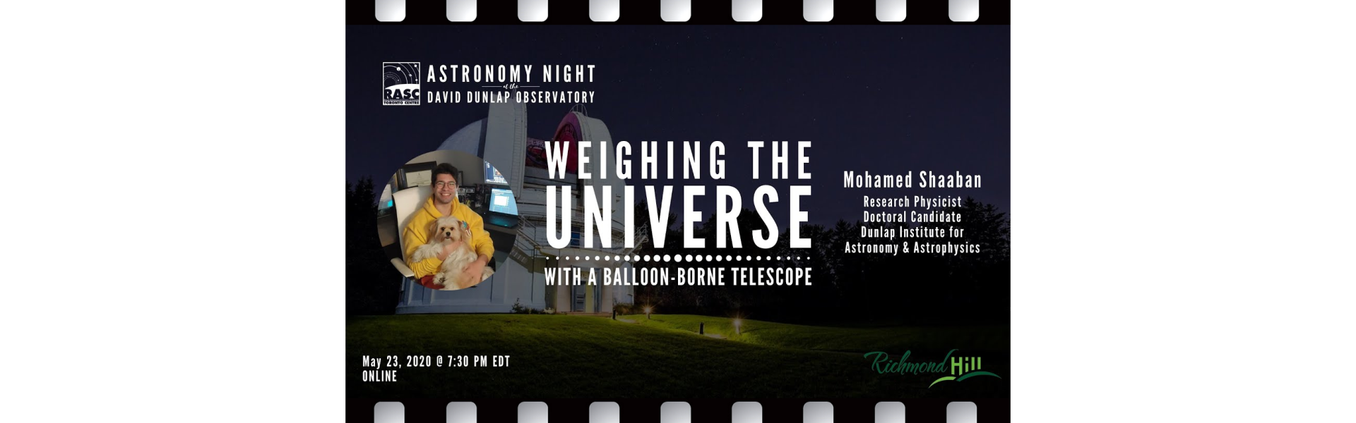 Weighing the Universe with a Balloon-Borne Telescope with Mohamed Shaaban