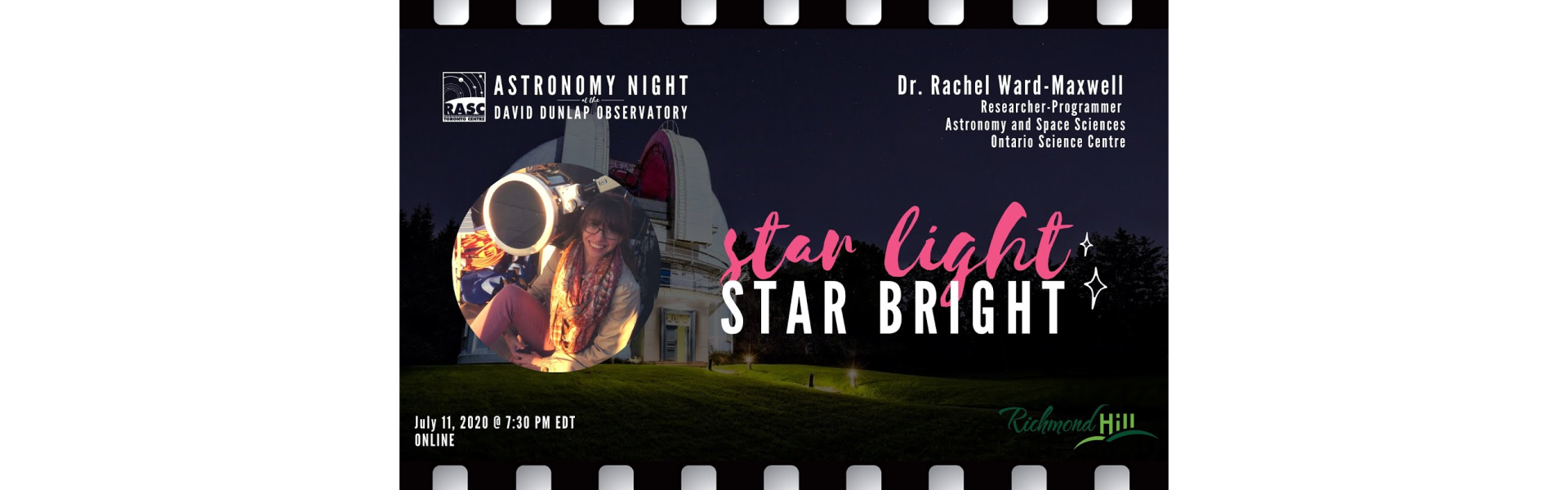 Star Light, Star Bright with Dr Rachel Ward-Maxwell