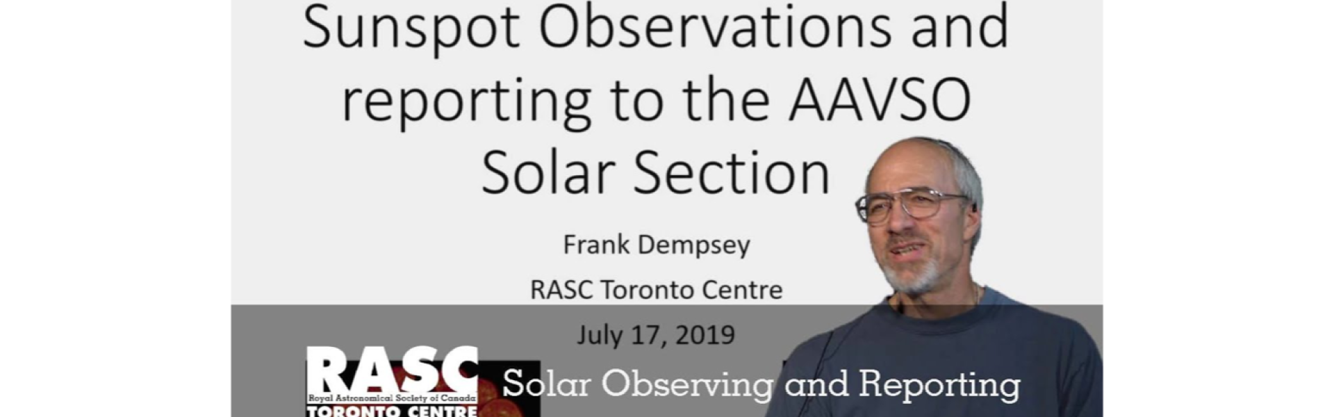 Sunspot Observations and Reporting to the AAVSO Solar Section