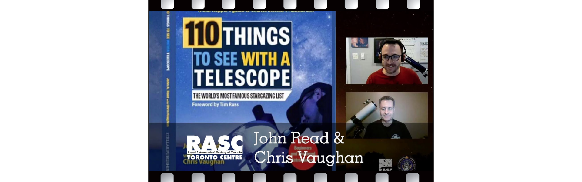 110 Things to See with a Telescope by John Read and Chris Vaughan