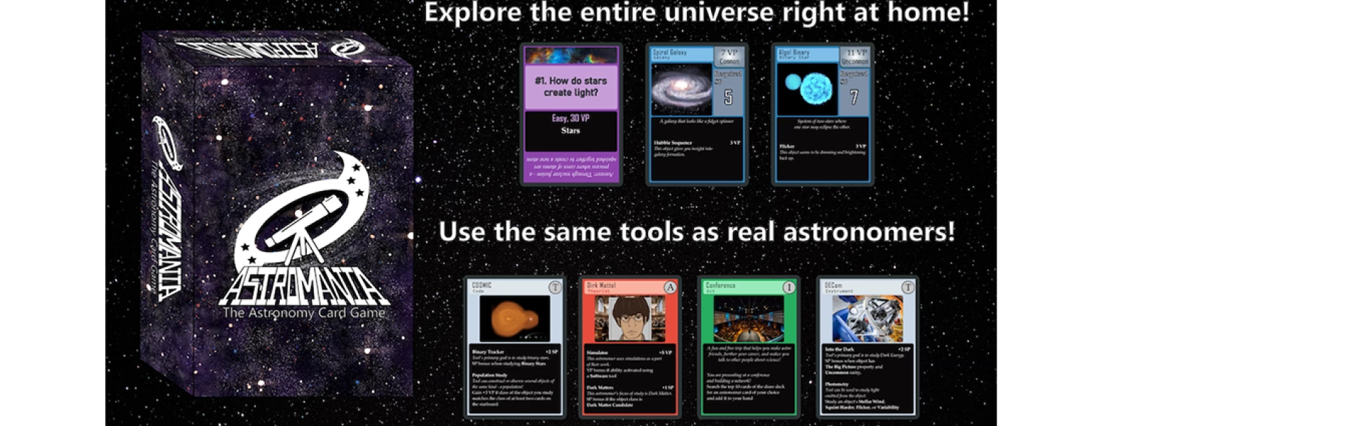 Astromania: The Astronomy Card Game