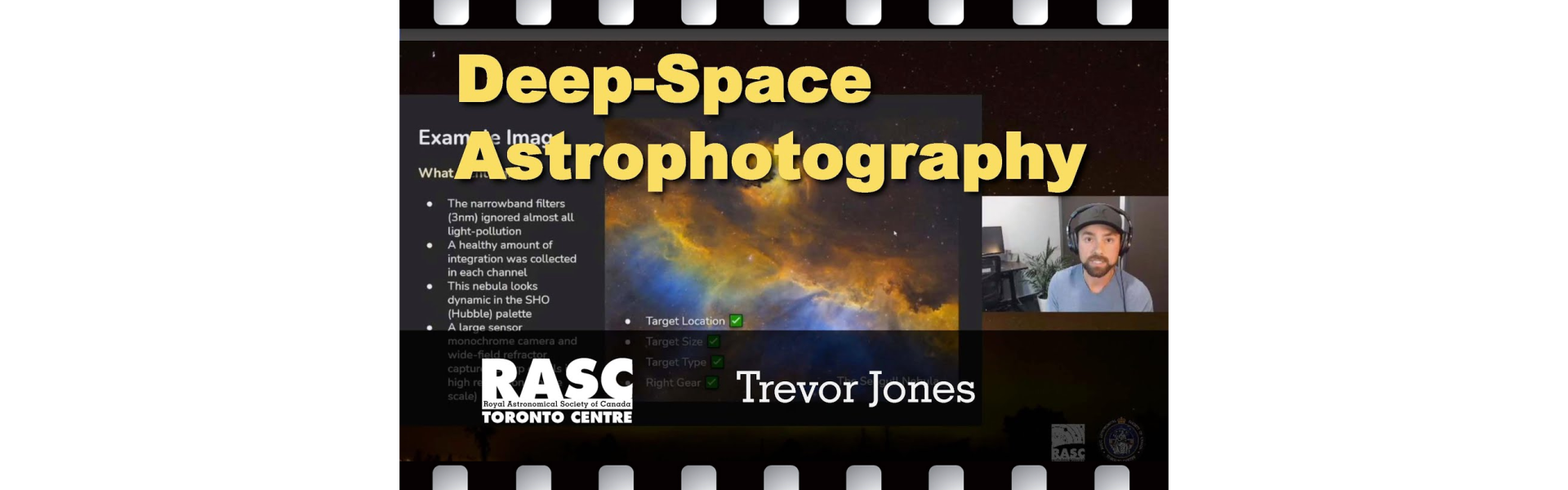 Deep Space Astrophotography with Trevor Jones from astrobackyard.com