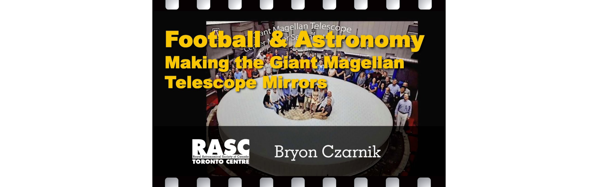 Football and Astronomy - The Making of the Giant Magellan Telescope Mirrors