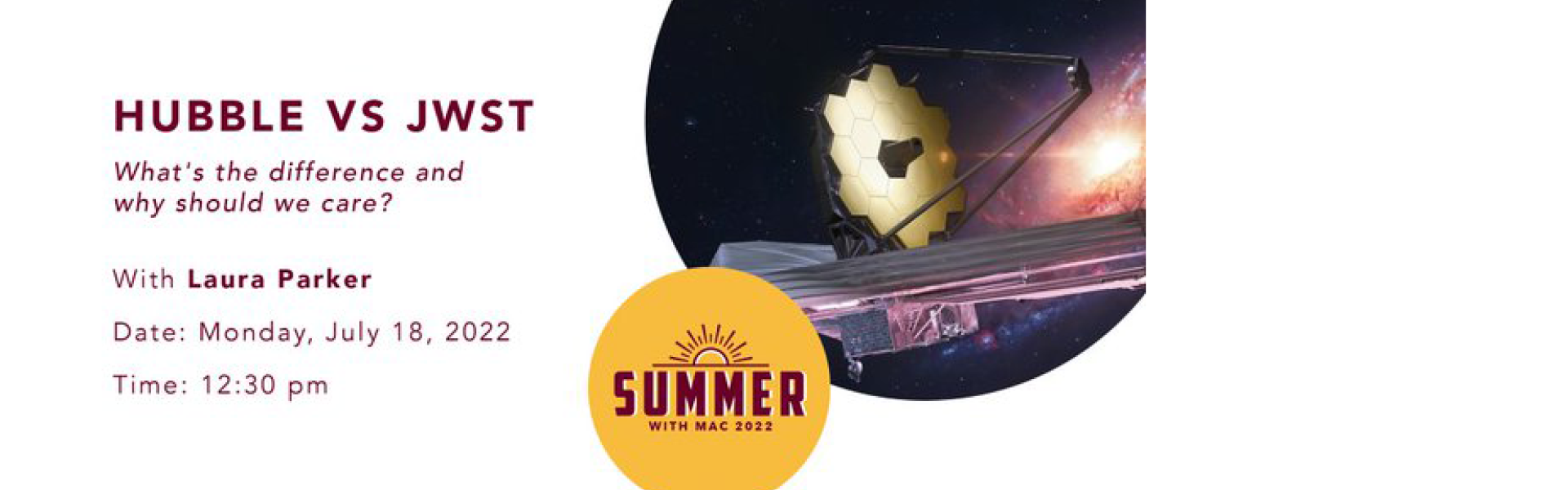Hubble vs JWST. What’s the difference and why should we care?
