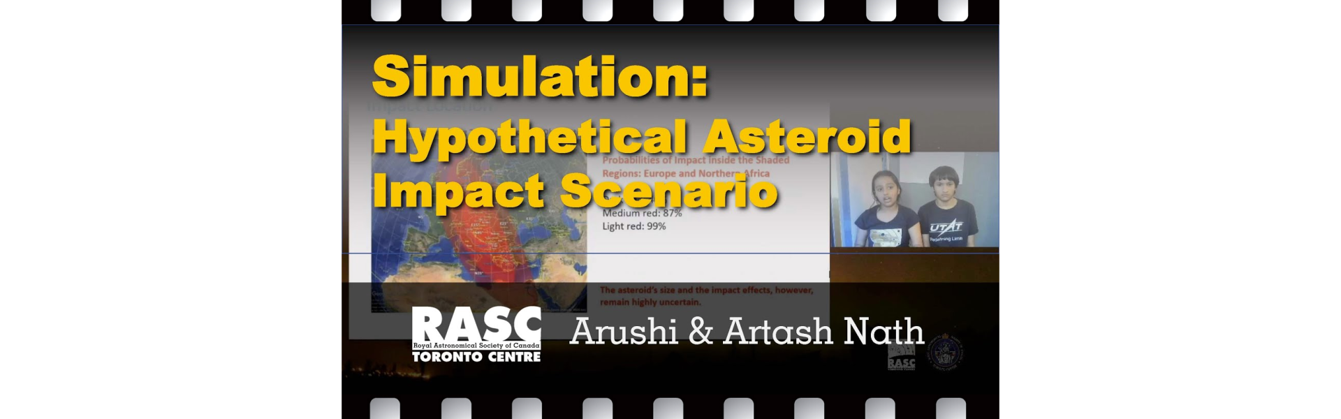 Simulation: Hypothetical Asteroid Impact Scenario