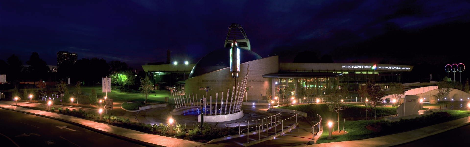 Ontario Science Centre at Night