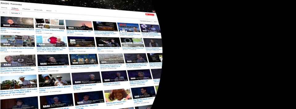 RASC Toronto YouTube Channel