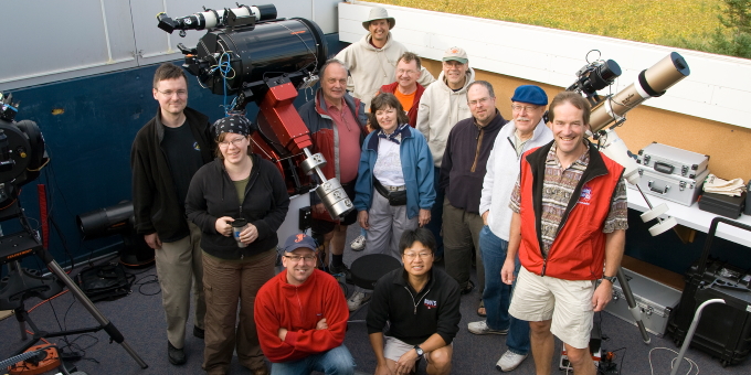 RASC volunteers at a members workshop